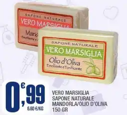 Splendidi e Splendenti Vero marsiglia sapone naturale mandorla/olio d'oliva offerta