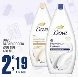 Splendidi e Splendenti Dove bagno doccia offerta