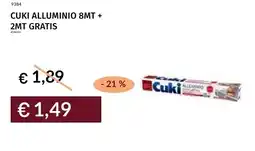 Prezzemolo e Vitale Cuki alluminio 8mt offerta