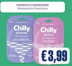 Splendidi e Splendenti Chilly momento di benessere idratazione e freschezza offerta