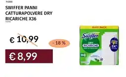 Prezzemolo e Vitale Swiffer panni catturapolvere dry ricariche x36 offerta