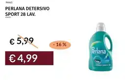 Prezzemolo e Vitale Perlana detersivo sport offerta