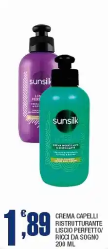 Splendidi e Splendenti Crema capelli ristrutturante liscio perfetto/ ricci da sogno offerta