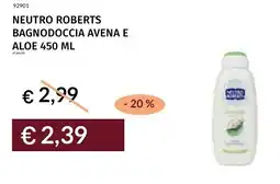 Prezzemolo e Vitale Neutro roberts bagnodoccia avena e aloe offerta