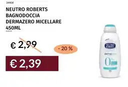 Prezzemolo e Vitale Neutro roberts bagnodoccia dermazero micellare offerta