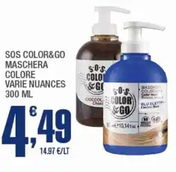Splendidi e Splendenti Sos color&go maschera offerta