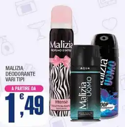 Splendidi e Splendenti Malizia deodorante offerta
