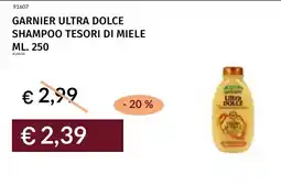 Prezzemolo e Vitale Garnier ultra dolce shampoo tesori di miele offerta