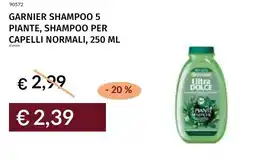 Prezzemolo e Vitale Garnier shampoo 5 piante, shampoo per capelli normali offerta