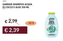 Prezzemolo e Vitale Garnier shampoo acqua di cocco e aloe offerta