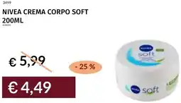 Prezzemolo e Vitale Nivea crema corpo soft offerta