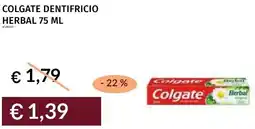 Prezzemolo e Vitale Colgate dentifricio herbal offerta
