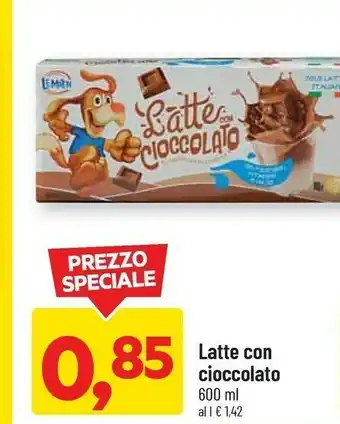 DPiù Latte con cioccolato offerta