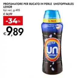 Bennet Profumatore per bucato in perle unstoppables LENOR offerta