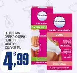Splendidi e Splendenti Leocrema crema corpo perfetto offerta