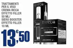 Splendidi e Splendenti Trattamenti per il viso crema ricca effetto filler/ siero booster effetto filler offerta