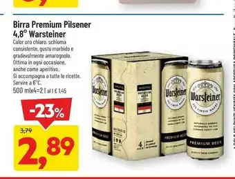 DPiù Birra premium 2 l offerta