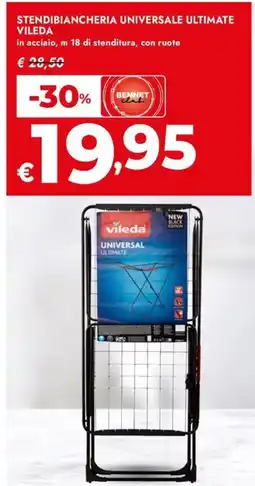 Bennet Stendibiancheria universale ultimate VILEDA offerta