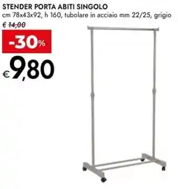 Bennet Stender porta abiti singolo offerta