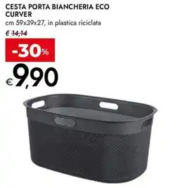 Bennet Cesta porta biancheria eco CURVER offerta