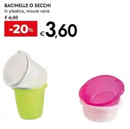 Bennet Bacinelle o secchi offerta