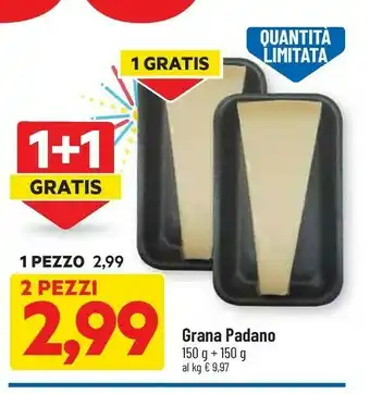 DPiù Grana padano offerta