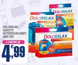 Splendidi e Splendenti Dolorelax cerotti autoriscaldanti offerta