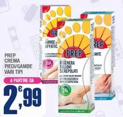 Splendidi e Splendenti Prep crema piedi/gambe offerta