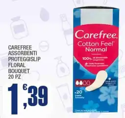 Splendidi e Splendenti Carefree assorbenti proteggislip floral bouquet offerta