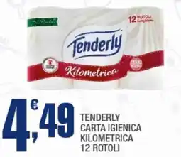 Splendidi e Splendenti Tenderly carta igienica kilometrica offerta