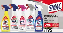 Bennet Sgrassatore o detergente spray SMAC offerta
