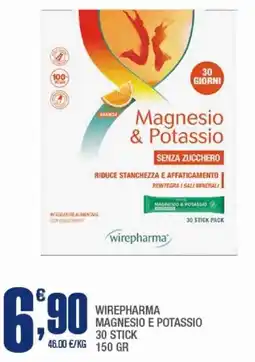 Splendidi e Splendenti Wirepharma magnesio e potassio offerta