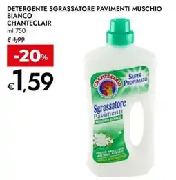 Bennet Detergente sgrassatore pavimenti muschio bianco CHANTECLAIR offerta