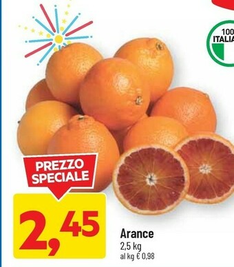 DPiù Arance offerta