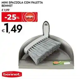 Bennet Mini spazzola con paletta BENNET offerta
