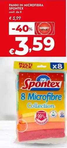 Bennet Panni in microfibra SPONTEX offerta