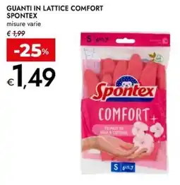 Bennet Guanti in lattice comfort SPONTEX offerta