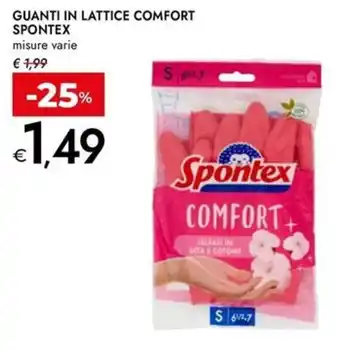 Bennet Guanti in lattice comfort SPONTEX offerta
