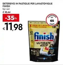 Bennet Detersivo in pastiglie per lavastoviglie FINISH offerta