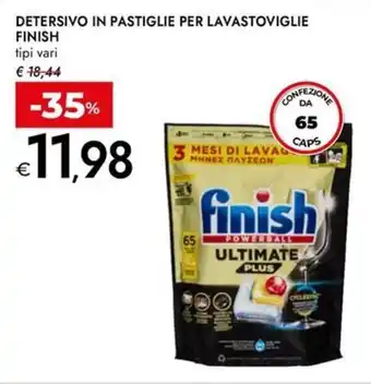 Detersivo in pastiglie per lavastoviglie FINISH