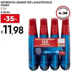 Bennet Detersivo liquido per lavastoviglie FINISH offerta