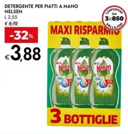 Bennet Detergente per piatti a mano NELSEN offerta