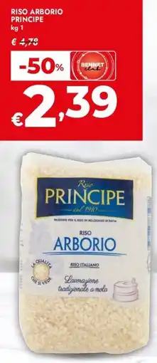 Bennet Riso arborio PRINCIPE offerta