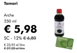 NaturaSì Tamari Arche offerta