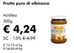 NaturaSì Frutto puro di albicocca Achillea offerta