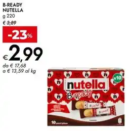 Bennet B-ready NUTELLA offerta