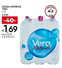 Bennet Acqua naturale VERA offerta