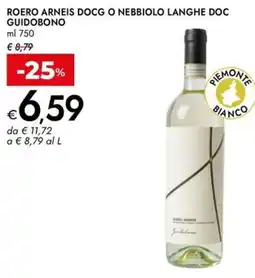 Bennet Roero arneis docg o nebbiolo langhe DOC GUIDOBONO offerta