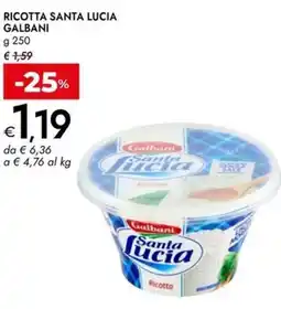 Bennet Ricotta santa lucia GALBANI offerta