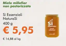 NaturaSì Miele millefior non pastorizzato Sì Essenziali Natura Sì offerta